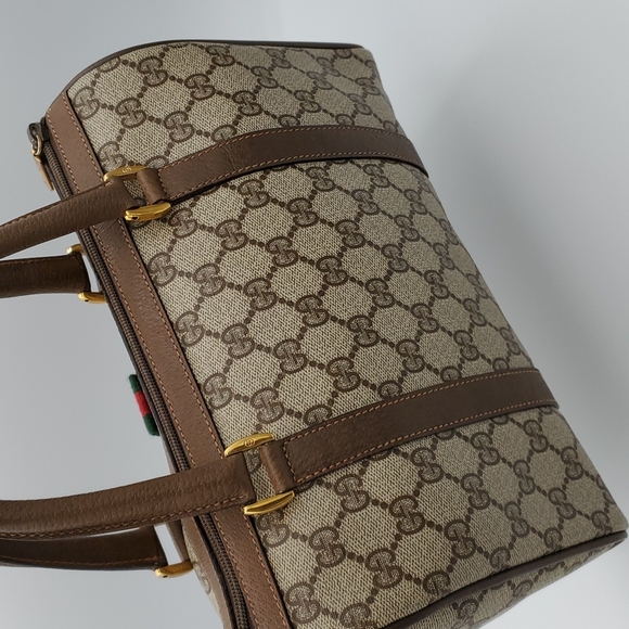 ๐ SOLD ๐ Gucci Vintage Boston Bag - Picture 8 of 14